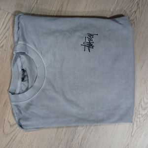 Stussy Basic Pigment Dyed Tee Shirt XXL Used Good Conditon